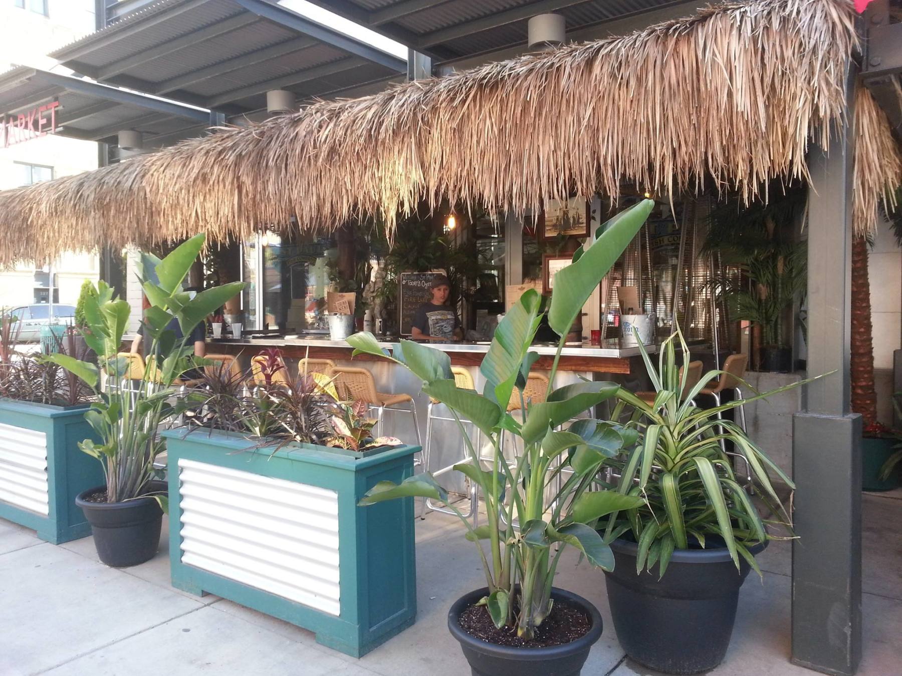 Outdoor Palapa St. Paul Fish Company Fresh Seafood & Drinks