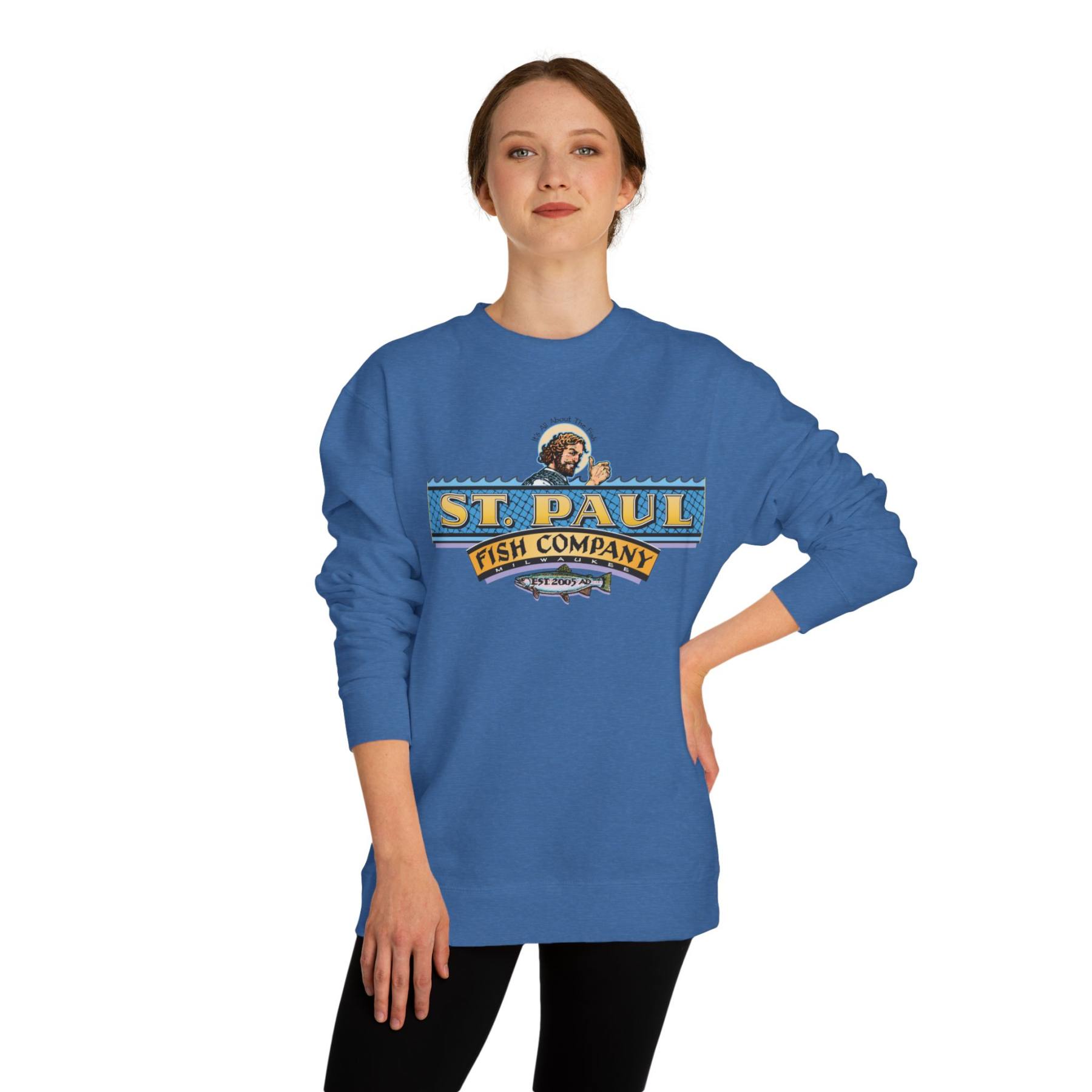 Unisex Crew Neck Sweatshirt - Image 4